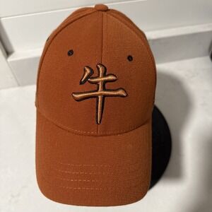 RARE Texas Longhorns College Football Zephyr SMALL Hat Embroidered ORIENTAL Logo